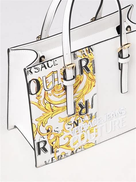 Borse a mano Versace Jeans Couture bianco per Donna